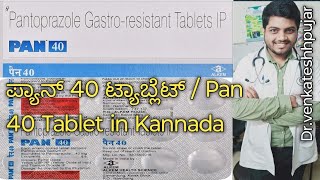 ಪ್ಯಾನ್ 40 ಟ್ಯಾಬ್ಲೆಟ್  Pan 40 Tablet in Kannadausecontentkannada explanation [upl. by Darcia949]