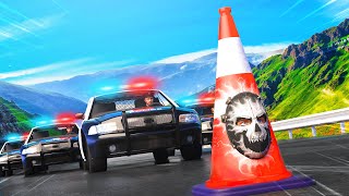 Annoying Cops with Prop Car in GTA 5 RP [upl. by Brunhilde]