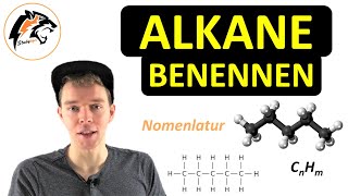 ALKANE benennen IUPAC Nomenklatur  Chemie Tutorial [upl. by Dian602]