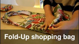 How to fold shopping ecofriendly bag [upl. by Agee]