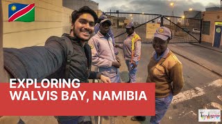 Walvis Bay  Namibia  Port to City  Travel Vlog [upl. by Mallen]