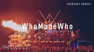 WhoMadeWho live at Mayan Warrior Burning Man 2019 [upl. by Ahselat550]