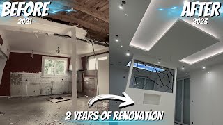 Transformation dune vieille Maison de 1970  Timelapse 2 ans de Rénovation [upl. by Amend]