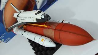 Space Shuttle Discovery amp Booster Rocket 1144 scale model [upl. by Esirrehc]