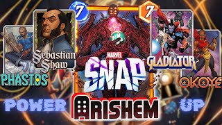 MARVEL SNAP Arishem FUN Power up [upl. by Perdita624]