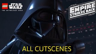 LEGO Star Wars The Skywalker Saga  Empire Strikes Back ALL Cutscenes Episode 5  Music is On [upl. by Albright]