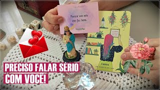 🔮 Quero TE CONTAR Uma Coisa Preciso FALAR SÉRIO com Você [upl. by Langelo]