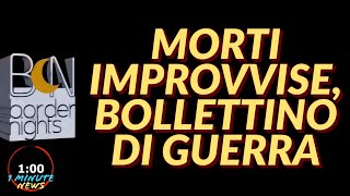 MORTI IMPROVVISE BOLLETTINO DI GUERRA  1 Minute News [upl. by Ivanah]