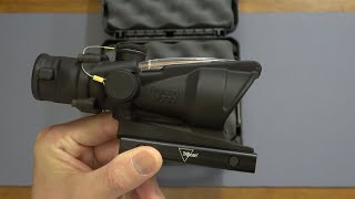 Trijicon ACOG 4x32 TA31H Unboxing [upl. by Yssenhguahs600]