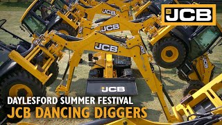 JCB’s Dancing Diggers at Daylesford Festival [upl. by Sterling]