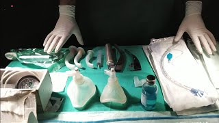 Preparation of Intubation Trolley  in Hindi [upl. by Ahtekahs]