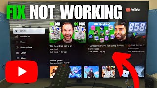 YouTube App Not Working on LG Smart TV How To Fix [upl. by Dlanar]