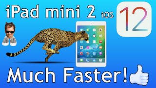 iOS 12 ipad Mini 2 So Much Faster [upl. by Marlene80]