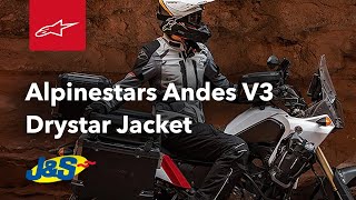 Alpinestars Andes V3 Drystar Jacket [upl. by Eleirbag469]