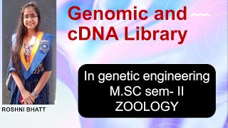 Genomic and cDNA library [upl. by Johst]