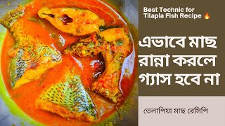 এভাবে মাছ রান্না করলে স্বাদ বাড়ে  Tilapia Fish Curry Recipe  Tilapia Macher Jhal Bengali Recipe [upl. by Bary]