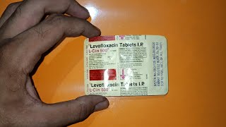 Lcin 500 mg tabletsBest bacterial Antibiotics Medicine in IndiaLevofloxacin All tablets in India [upl. by Nedac]