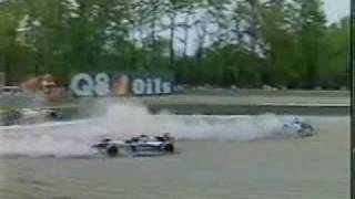 MSchumacher Hill crash  F1 Monza 1995 [upl. by Kathlene]