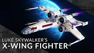 XWing Fighter  Lego Star Wars MOC [upl. by Brace709]