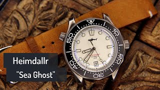 Heimdallr Sea Ghost  Best Titanium diver under 300  Full review [upl. by Nailliw]