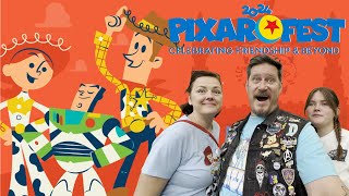 Celebrating Toy Story at Disneylands Pixar Fest [upl. by Tiat]