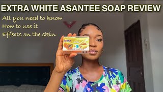 Asantee papaya and carrot soap extra white review All you need to know Fake ❌ vs Orginal ✅ [upl. by Eireva22]