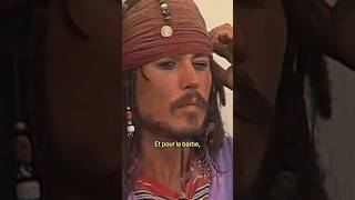 Pirates des Caraïbes  les secrets de Jack Sparrow 🏴‍☠️ shorts johnnydepp cinéma maquillage [upl. by Vonny]