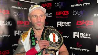 Jimmy Sweeney  BKB35 Post fight Interview [upl. by Annid277]