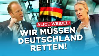 Alice Weidel Krieg verhindern Grenzen schließen und Deutschland retten [upl. by Ader]