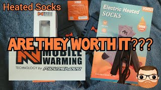 Heated Socks Are They Worth It productreview heatedgear lawsonranger [upl. by Siloam922]