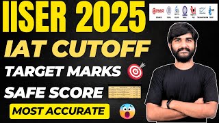 IISER 2025 Cut Off Marks🔥  Minimum Marks IISER IAT 2025iiser cut off 2024  iiser exam information [upl. by Llerrahs842]