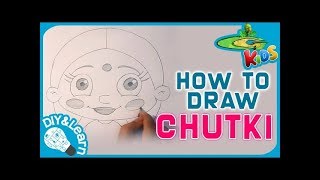 Learn How to draw Chutki [upl. by Herwin]