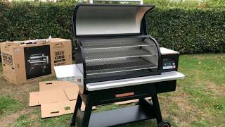 Unboxing af min ny Traeger Timberline 1300 [upl. by Earazed768]