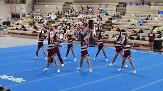 Farrington High School Varsity Cheer Team OIA  November 2 2024 [upl. by Olivie]