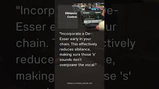 Vocal Chain Tips [upl. by Claudelle643]