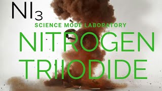 Nitrogen triiodide explosion 💥 [upl. by Maril]