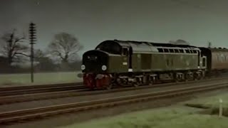 Vintage railway film  British Locomotives  1959 [upl. by Adnirolc358]