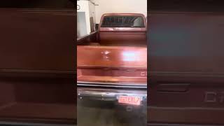 1982 CHEVY SCOTTSDALE C20 LONG BED  CONVERSION IN A SHORT BED ecam [upl. by Mahmud]