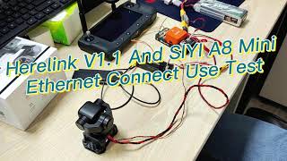 Herelink V11 With SIYI A8 Mini Ethernet Connection Test [upl. by Boleyn]