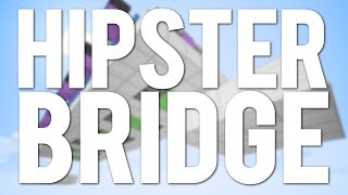 Minecraft The Ultimate Piston Hipster Bridge [upl. by Madian225]