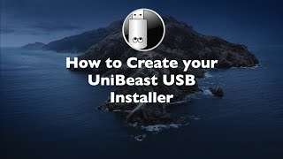 How to Create your UniBeast USB Installer [upl. by Prospero]