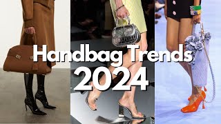 Top 10 Handbag Trends 2024 [upl. by Ardnaz]