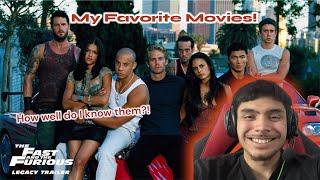 HOW WELL DO I KNOW ALL FAST amp FURIOUS MOVIES [upl. by Esya]