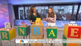 Mustela on the Today Show March 21 2013 [upl. by Marion]