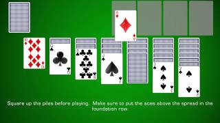 How To Play Klondike Solitaire [upl. by Okiam]