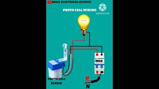 Photocell wiring connection Diagram shorts [upl. by Cecil640]