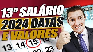 SAIU CALENDÁRIO de ANTECIPAÇÃO de PAGAMENTOS  13º SALÁRIO PAGAMENTO 2024 para APOSENTADOS INSS [upl. by Wojcik287]