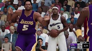 NBA 2K25 PC Graphics Overhaul  Wizards vs Lakers  200203 [upl. by Aloel]