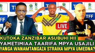 🔴liveTHIS IS YANGAAA USAJILI WA STRAIKA MPYA YANGA KOCHA ANATOA TAMKO ZITO WANAMTANGAZA UMEONA [upl. by Studdard]