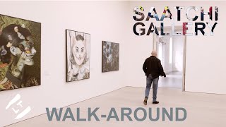 Saatchi Gallery Walkaround Tour  Art Fair 2019 [upl. by Yot122]